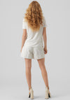 Vero Moda Cara Sequin Umbrella T-Shirt, Snow White