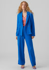 Vero Moda Jersey Double Breasted Blazer, Skydiver
