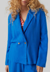 Vero Moda Jersey Double Breasted Blazer, Skydiver