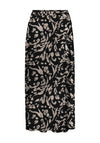 Vero Moda Abstract Print Maxi Skirt, Black