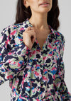 Vero Moda Bonni Print Shirt Dress, Navy Blazer Multi
