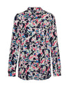 Vero Moda Bonni Print Shirt, Navy Blazer Multi
