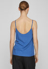 Vila Paya Button Detail Vest Top, Federal Blue
