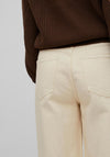 Vila Freya Wide Leg Jeans, Birch
