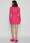 Vila Gery Belted Blazer Mini Dress, Pink Yarrow