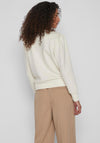 Vila Puffy Soft Touch Sweatshirt, Birch