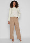 Vila Puffy Soft Touch Sweatshirt, Birch