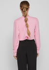 Vila Puffy Soft Touch Sweatshirt, Begonia Pink