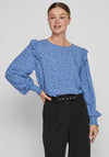 Vila Piloma Dotty Top, Federal Blue