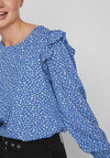 Vila Piloma Dotty Top, Federal Blue