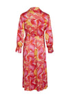 Vila Leaf Print Wrap Maxi Dress, Tigerlily