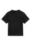 Vans Kids Classic Logo Checkerboard Short Sleeve Tee, Black