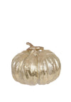 Heaven Sends Metallic Large Ceramic Pumpkin, Gold