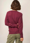White Stuff Lulu Short Knit Cardigan, Wine