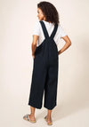 White Stuff Viola Linen Dungarees, Black
