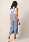 White Stuff Viola Linen Dungarees, Chambray Blue