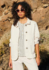 White Stuff Carrie Relaxed Denim Jacket, Natural