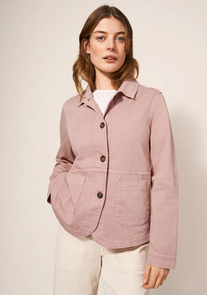 Casual Jacket Joules Imogen Pink Jacket White Stuff Carrie Relaxed