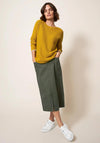 White Stuff Penny Midi Skirt, Green