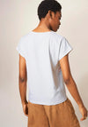 White Stuff Nelly Tropical Line Print T-Shirt, White