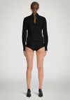 Wolford London Shirt Bodysuit, Black
