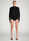 Wolford London Shirt Bodysuit, Black