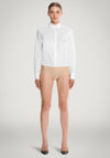 Wolford London Shirt Bodysuit, White