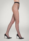 Wolford Art Deco Net Tights, Black