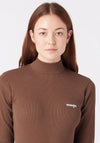 Wrangler Ribbed Bodysuit, Carafe Brown