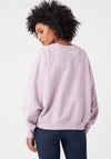 Wrangler Relaxed Sweatshirt, Natural Violet