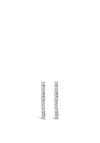 Absolute Diamonte Drop Earrings, Silver
