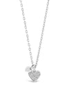 Absolute Kids Hearts Pendant & Chain, Silver