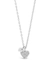 Absolute Kids Hearts Pendant & Chain, Silver