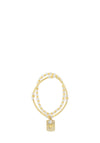 Absolute Opal Bead North Star Bracelet, Gold