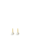 Absolute Pearl Drop Earrings, Gold