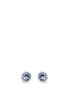 Absolute Birth Stone Stud Earrings, March