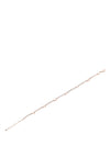 Absolute Noodle Diamante Row Bracelet, Rose Gold