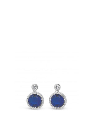 Absolute The Sapphire Collection Earrings, Silver