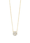 Absolute Gold Cluster Round Pendant Necklace, JP245GL