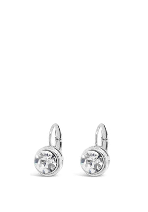 Absolute Diamond Drop Earrings, Silver