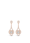 Absolute Rose Gold Teardrop Earrings, E2030RS