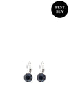 Absolute Gemstone Drop Earrings, Midnight Blue