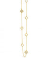 Absolute Floral Diamond Necklace, Gold