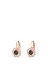 Absolute Hematite Drop Earrings, Rose Gold