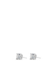 Absolute Holy Communion Silver Diamante Stud Earrings, HCE428