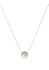 Absolute Jewellery Kids Crystal Tree of Life Pendant, Silver