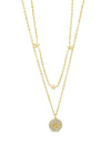 Absolute Star Crystal Small Pendant Necklace, Gold