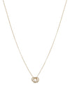 Absolute Jewellery Triple Trinity Knot Necklace, Gold