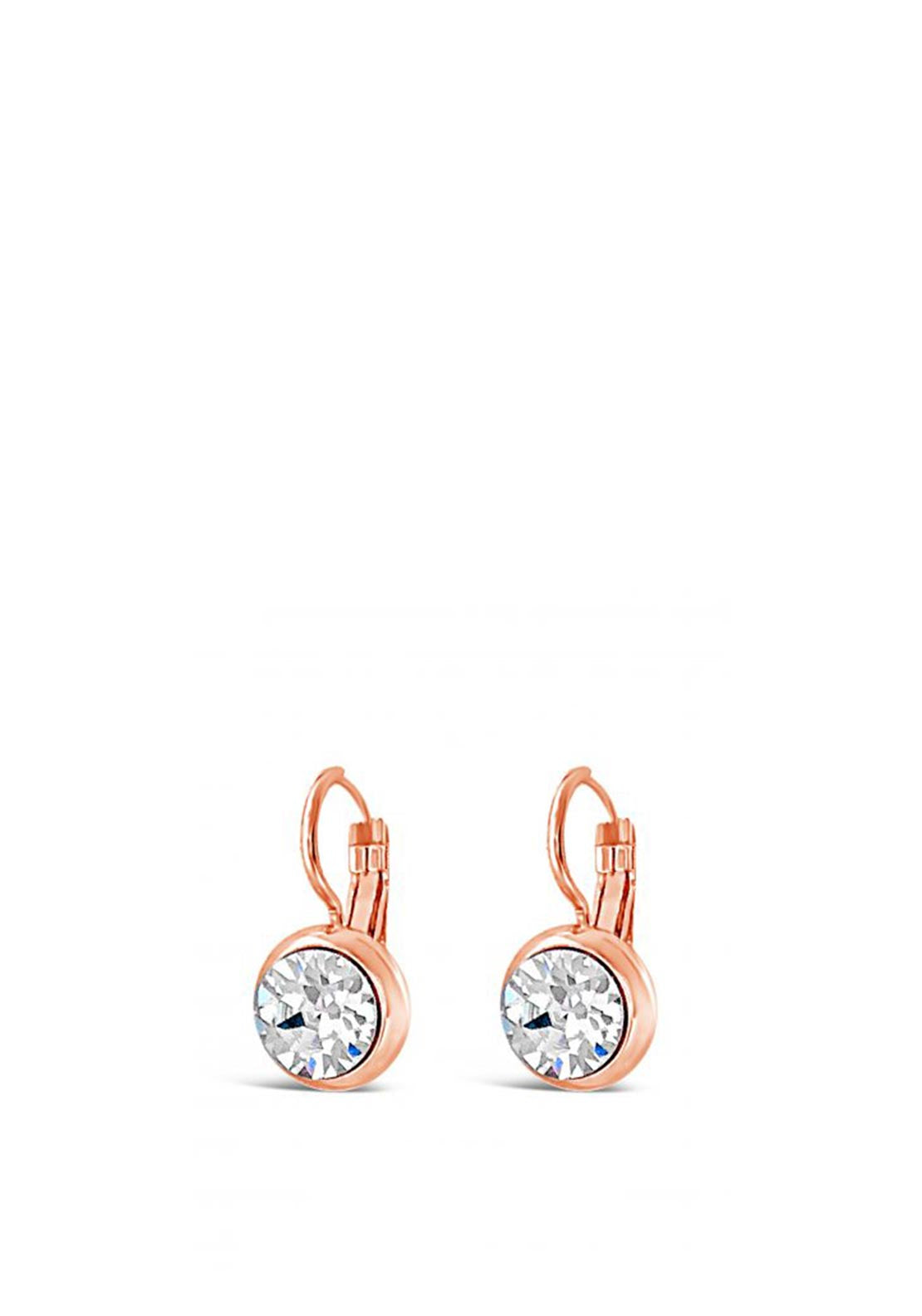 Absolute Diamond Drop Earrings, Rose Gold