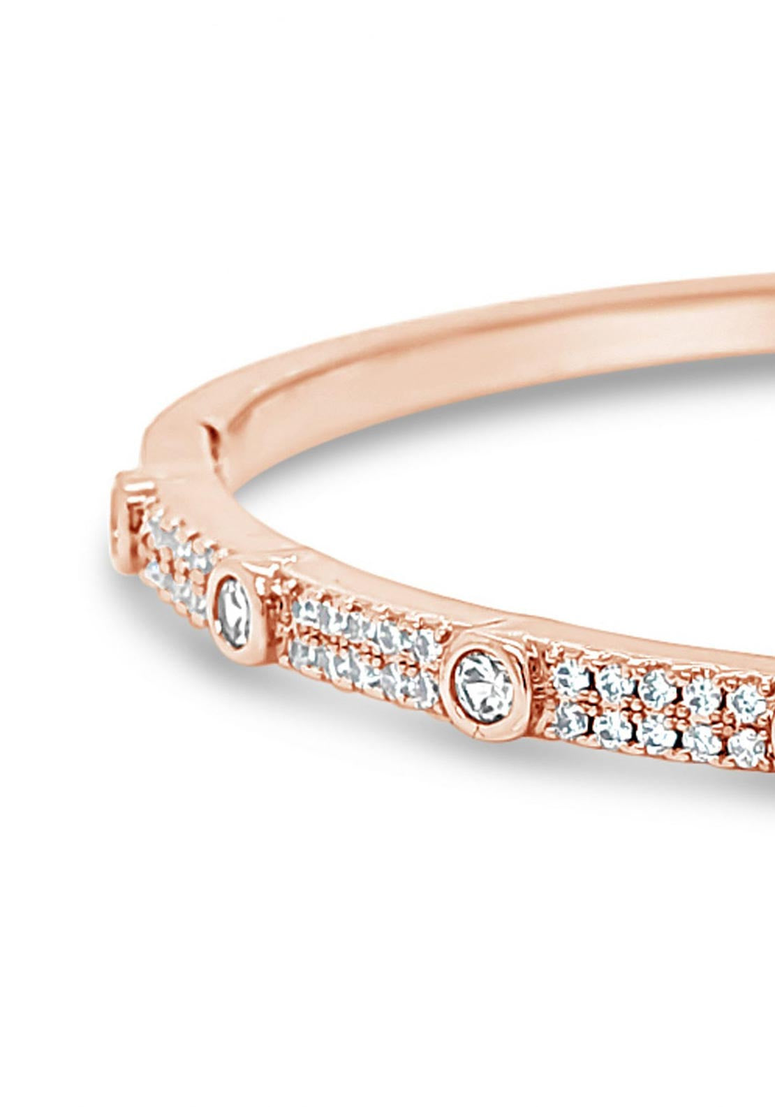 Absolute Diamond Bangle, Rose Gold